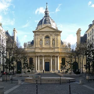 Universitätsgebäude der Sorbonne in Paris